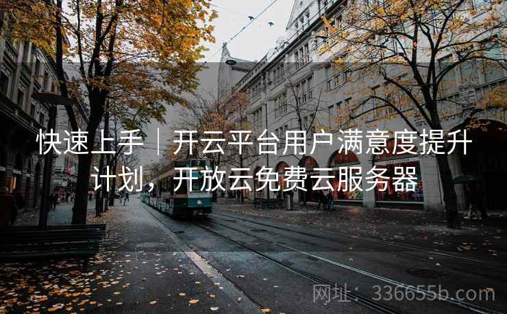 快速上手｜开云平台用户满意度提升计划，开放云免费云服务器
