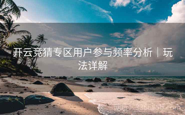 开云竞猜专区用户参与频率分析｜玩法详解